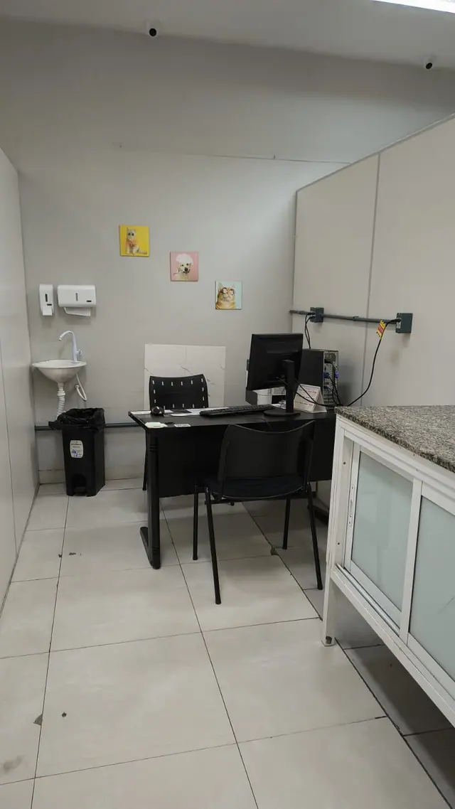Consultório da LerVet preparado para atendimento