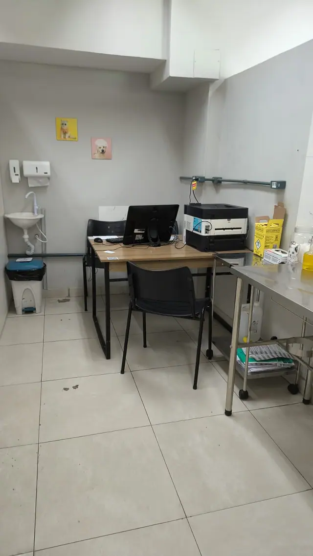 Sala de procedimentos e atendimento da LerVet